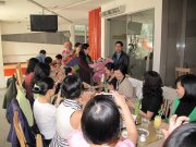Những tình cảm thân mật, gắn bó chân thành trong buổi gặp mặt Nhóm đồng môn nữ của võ đường (08.03.2012)
